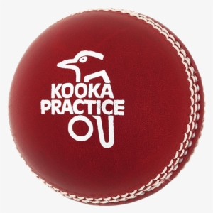 Kookaburra Practice Red - Cricket Ball Red