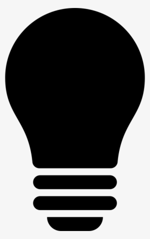 Black Light Bulb Comments - Bulb Svg