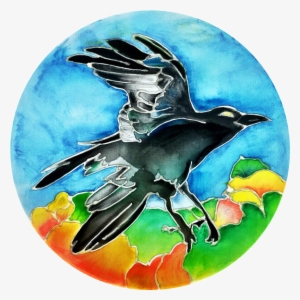 Silk Painting - Swallow