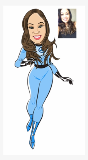 Super Hero - Caricatures - - Cartoon