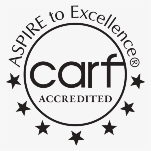 Carf - American Association Of Suicidology Logo