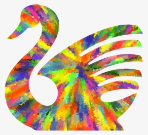 This Free Icons Png Design Of Splash Of Color Swan3