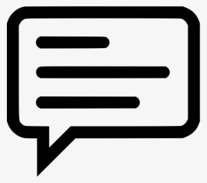 Png File - White Chat Icon Png