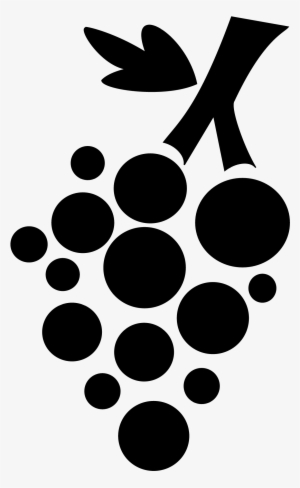Grapes Vector - Wine Grape Silhouette Png