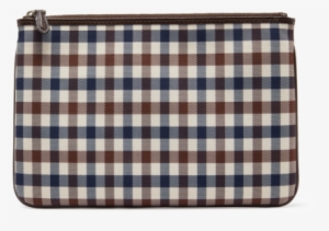 Small Club Check Pouch - Empire State Plaza