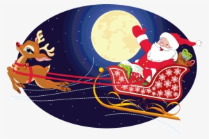 #christmasafterninedays Hashtag On Twitter - Santa With Sleigh Easy