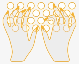 Hands Icon - Circle