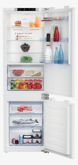 22" Built In Bottom Freezer Refrigerator - Beko Bcha275k2s Frigo Combiné Intégrable