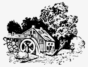 Water Mill Clipground Watermill - Water Mill Clip Art