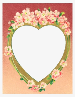 Valentine Free Png Image Pink Heart Frame From Leaping - Android Application Package