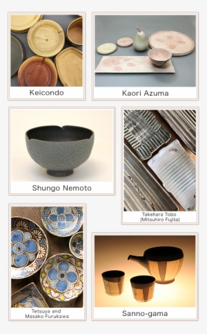 ＜exhibiting Potteries And Potters＞ Ivory Castle, Kenji - Tableware