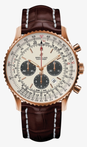 Navitimer 1 B01 Chronograph 46 Brown Croco Rb0127121g1p1 - Navitimer 1 B01 Chronograph 46