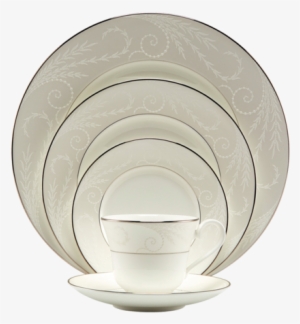 Pearl Ariel 5-piece Place Setting - Nikko Ceramics Pearl Ariel 21cm Salad Plate (set Of