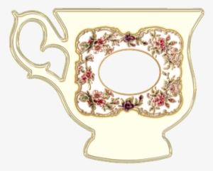 Teacup Cup Porcelain Tea Server Coffee Ser - Teacup