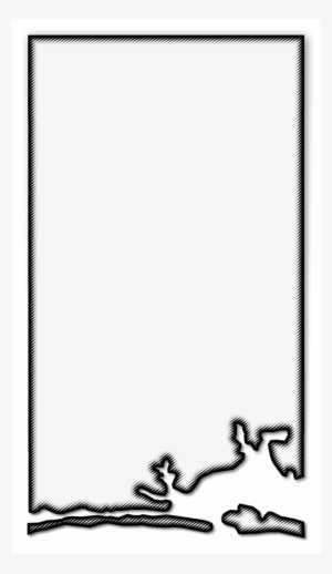 A Map Of Okaloosa With A Black Outline, Drop Shadow, - Png Image Editing