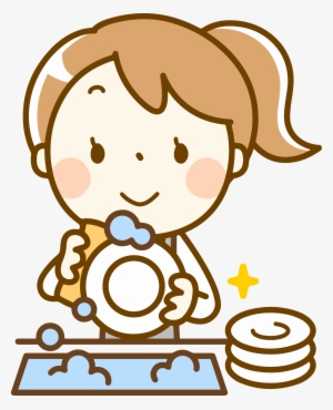 Washing Dishes Big Image Png - Clip Art Washing Dishes