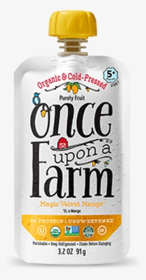 Magic Velvet Mango Pouch - Once Upon A Farm Smoothies