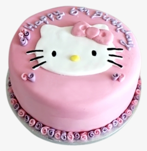 Hello Kity Cake Png - Happy Birthday Preeti Cake