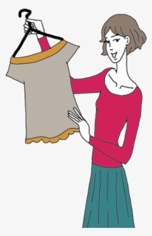Buying Clothes - Buying Clothes Clipart Png