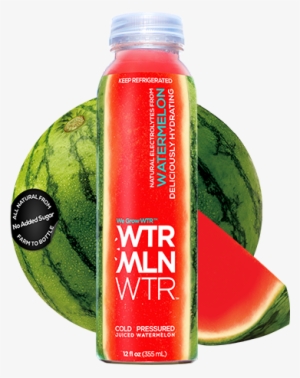 Strawberry And Watermelon H20 Juiced Image Juice - Wtrmln Cold Pressed Watermelon Juice - 33.8 Fl Oz Bottle