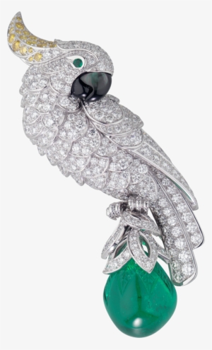 Cartier High Jewelry Fauna And Flora Broochplatinum, - Cartier Brooch