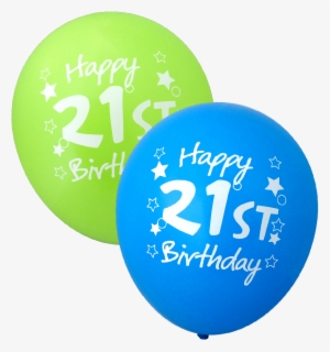 Happy 21st Birthday Png - Transparent Happy 21st Birthday Png