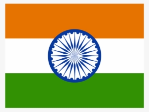 Flag Of India Logo Png Transparent - Indien-flaggen-rad Runder Aufkleber