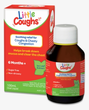 Little Coughs Front - Little Coughs Ivy Leaf Extract Oral Liquid 200ml