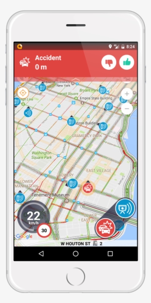 Glob Is An Assistant To The Decision On The Road - Iphone