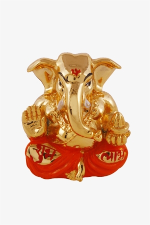 Subh Labh Ganesha Small - Ganesh Silver And Gold