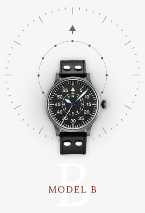 Model-b - Laco Replica 45 Pilot Original Manual Winding Watch,
