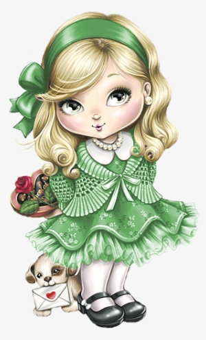 2-4 - Necklace Cabochon Glass - Miss Blonde.