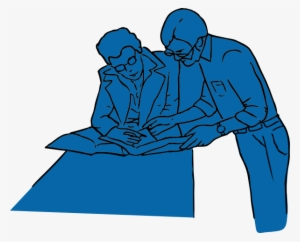 Business Men At Desk Svg Clip Arts 600 X 484 Px