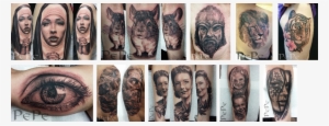 My Mostly Preferred Styles In Black And Grey Are Portraits, - Tattoo
