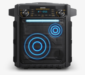 The Power To Rock Your World - Ion - Sport Portable Bluetooth Speaker - Black