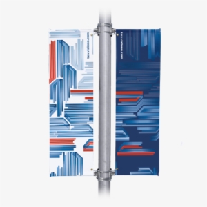 Street Banner Plus Option - Light Pole Banners New York