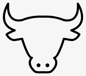 Cow Head Png - Cow Head Outline