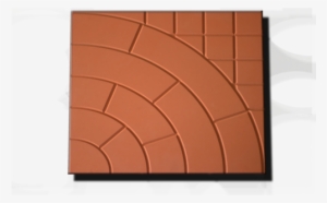 Cement Checkered Floor Tile, 25mm - Check