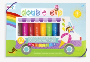 Double Dip Ice Cream Scented Markers - Double Dip