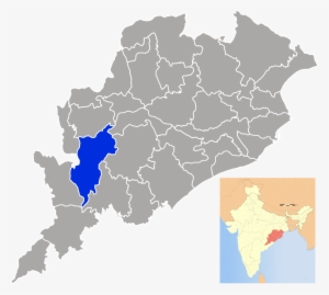 Jharsuguda In Odisha Map