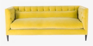 Contemporary 2 Seater Handmade Velvet Chesterfield - Couch