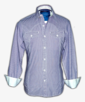Mens High Fashion Full Sleeves Striped Shirt - Button