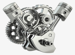 Pistons And Gears Art