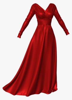 Marvelous Designer Elegant Long Velvet Dress Garment - Clothing