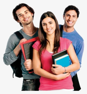 Want A Quick Start - Indian College Students With Books Png
