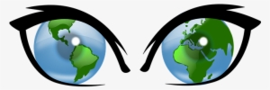 Vision Farsightedness Environment Eyes Wor - Globe Clip Art