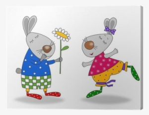 Cartoon Characters - Birthday