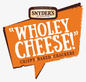 Crispy Baked Cheese Crakers - Snyder's Wholey Cheese Smoked Gouda