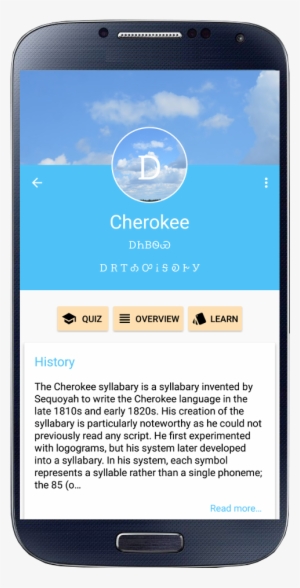Feeling Like Learning More Alphabets Than Just The - Smartphone