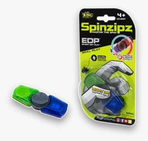 Spinzipz Double Light Effect Blue/green - Spinzipz - Blue